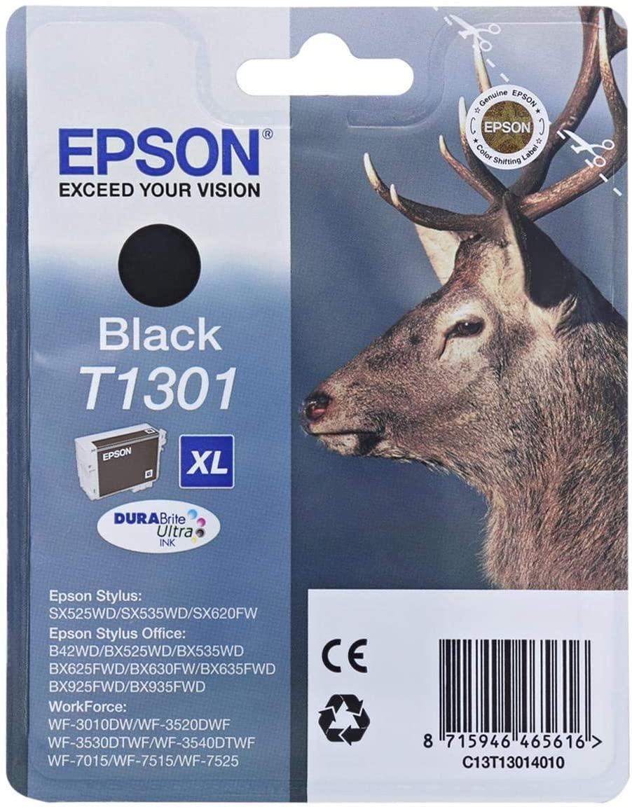 Epson Ink Cartridge - T1301, Black - eBuy UAE